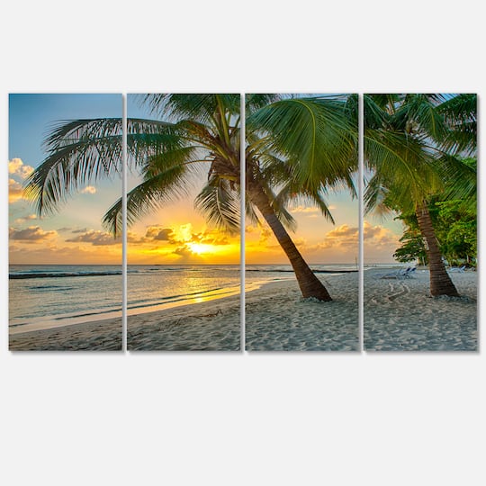 Designart - Beach in Caribbean Island of Barbados